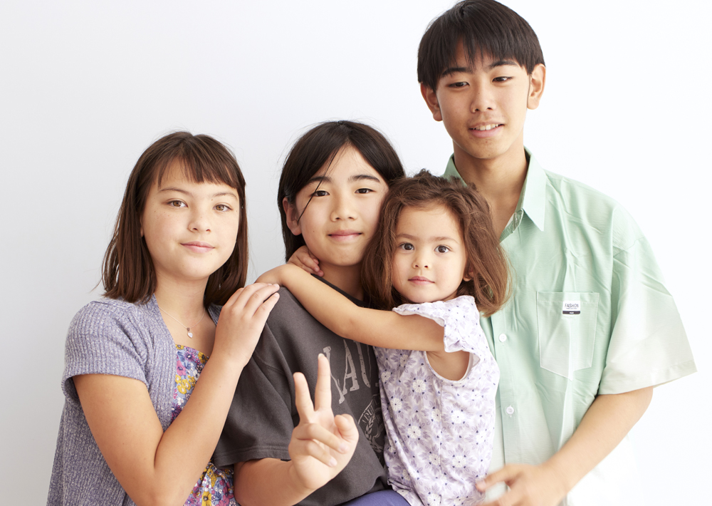 柴田family子供４人