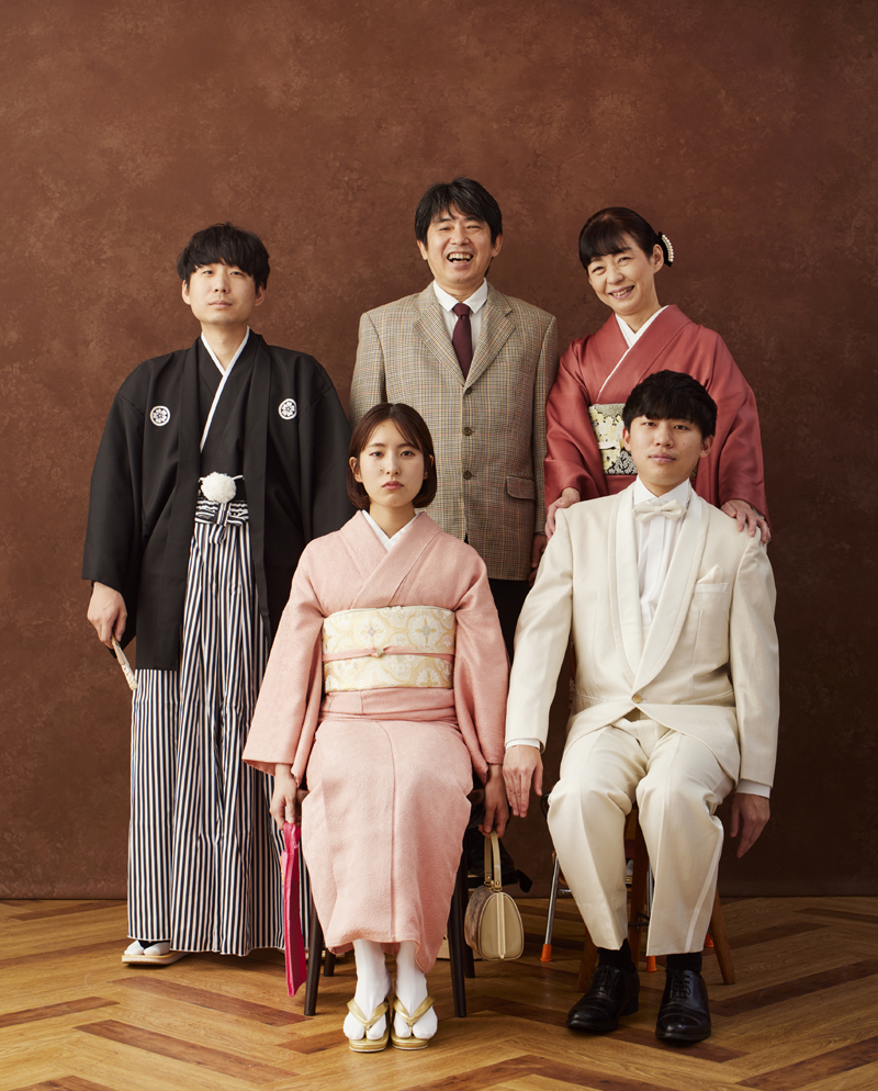 西村family昔の集合写真
