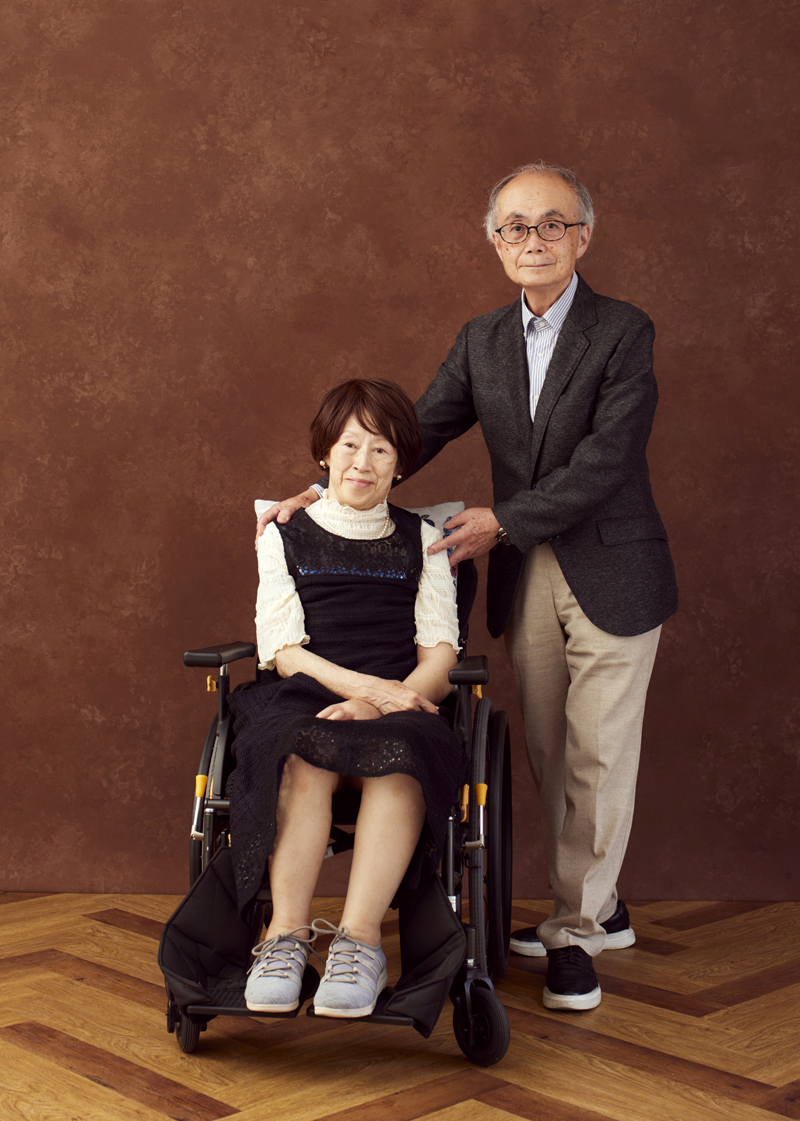 渡邊車椅子夫婦