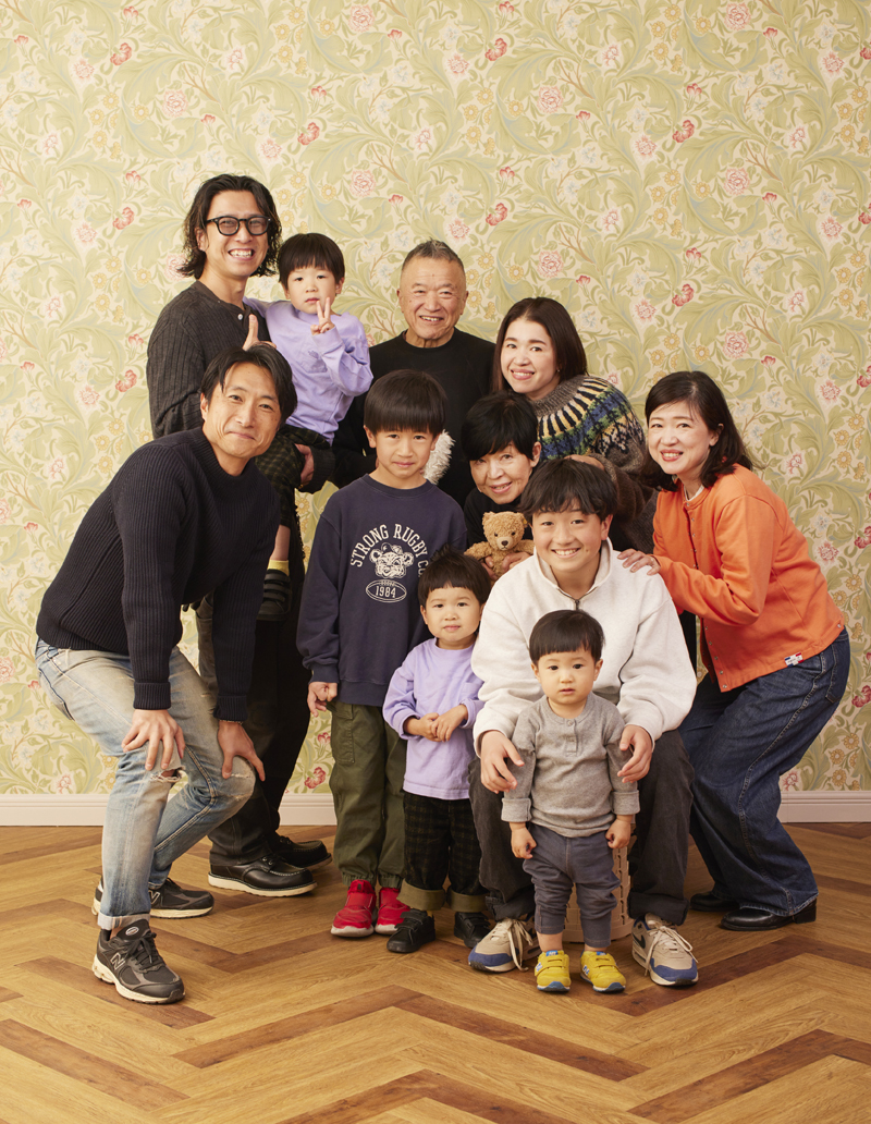 藤田family家族集合